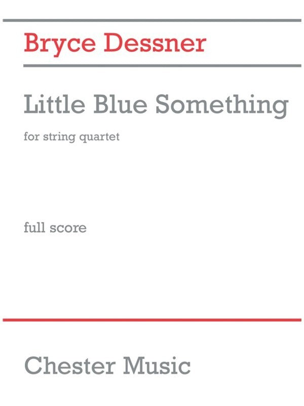 Little Blue Something For String Quartet Score/Parts Book