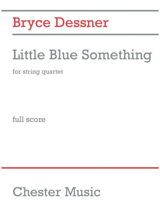 Little Blue Something For String Quartet Score/Parts Book