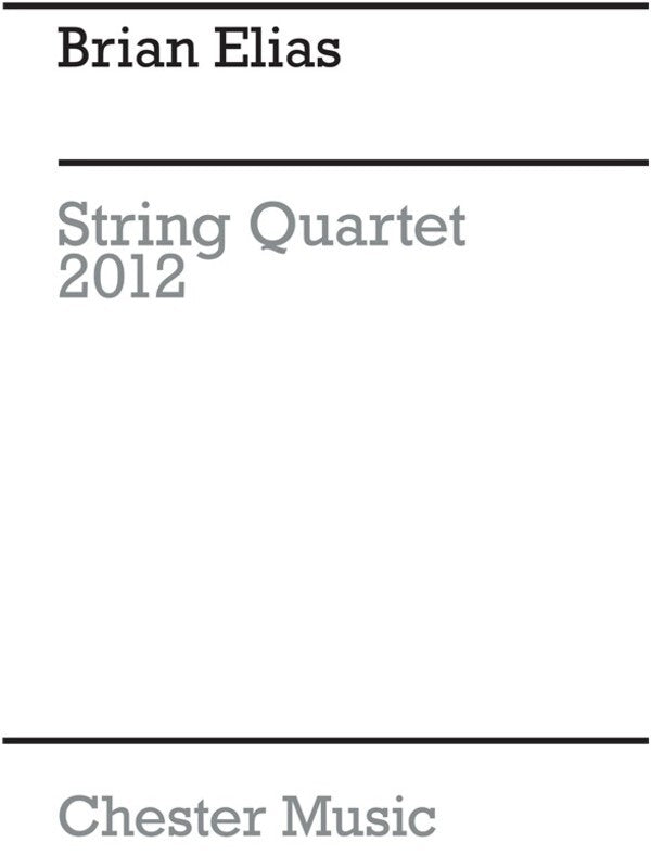 String Quartet ( Score) Archive (Music Score) Book