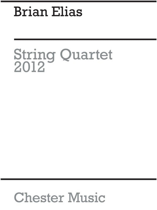String Quartet ( Score) Archive (Music Score) Book