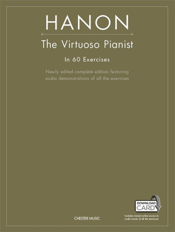 Hanon Virtuoso Pianist With CD (Softcover Book/Online Audio) Book