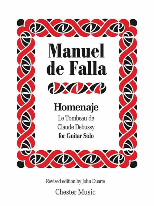 Homenaje Le Tombeau De Claude Debussy Guitar Book
