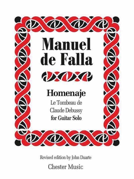 Homenaje Le Tombeau De Claude Debussy Guitar Book