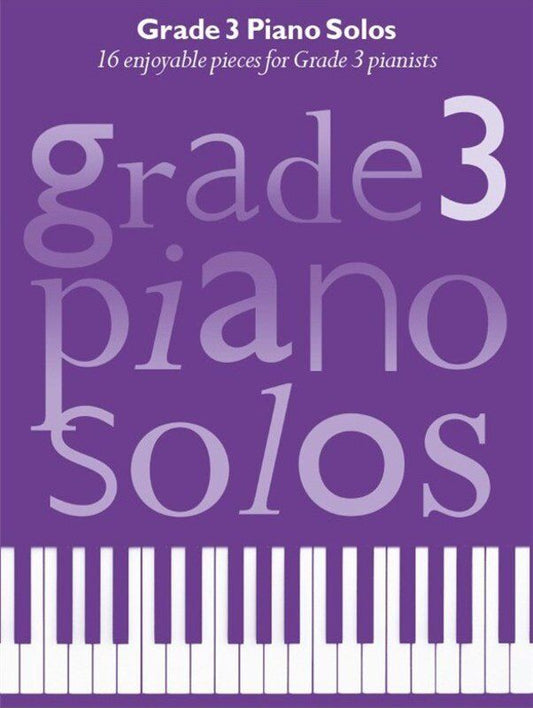 Grade 3 Piano Solos Songbook by Chester Music - 40 Pages of Pop & Classical Music for ABRSM Exam Preparation