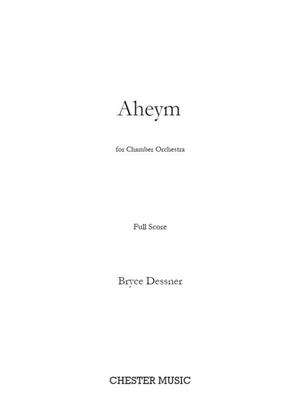 Aheym (Score)