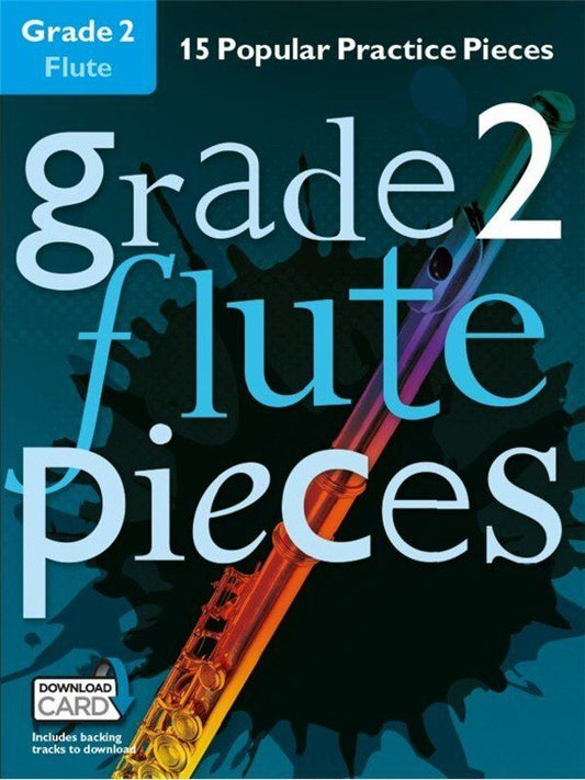 Grade 2 Flute Pieces by Christopher Hussey, Chester Music, 24 Pages, Includes Backing Tracks, Classic and Contemporary Songs