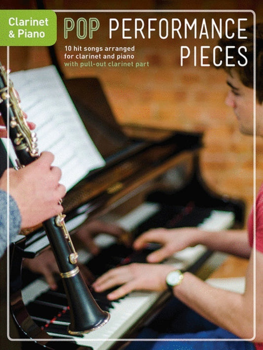 Pop Performance Pieces For Clarinet And Piano (Softcover Book)