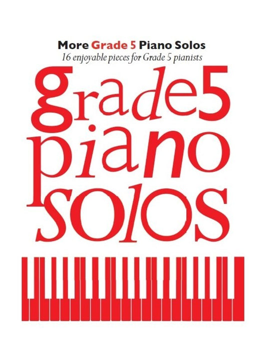 More Grade 5 Piano Solos (Softcover Book)