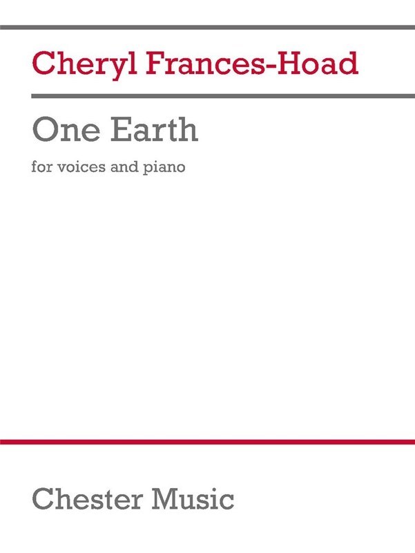 Frances-Hoad - One Earth Voices/Piano Score Softcover Book