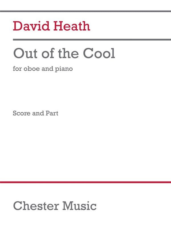 Heath - Out Of The Cool For Oboe/Piano Softcover Book (Oboe)