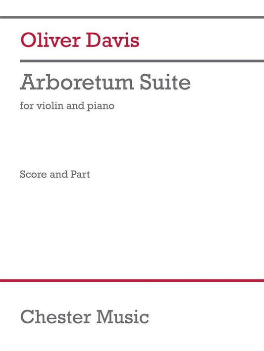 Davis - Arboretum Suite For Violin/Piano Softcover Book (Violin)
