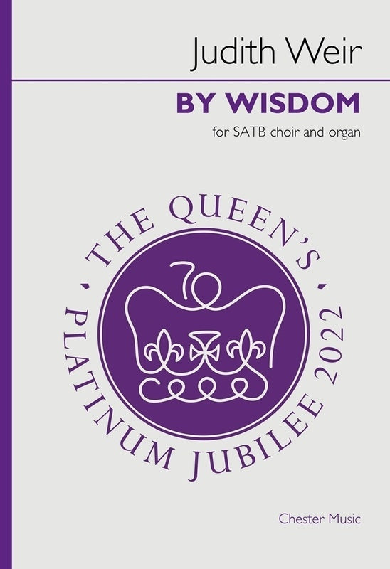 Weir - By Wisdom Satb/Organ Softcover Book