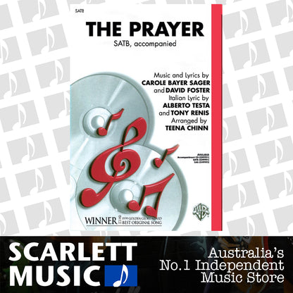 Prayer SATB — view 2