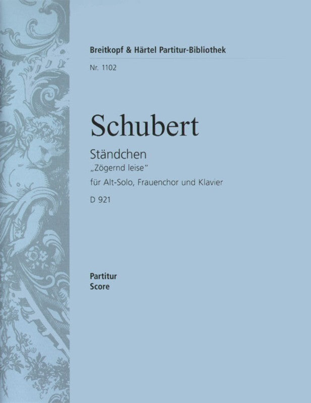 Standchen Op Post 135 D921 SSAA Choral Score