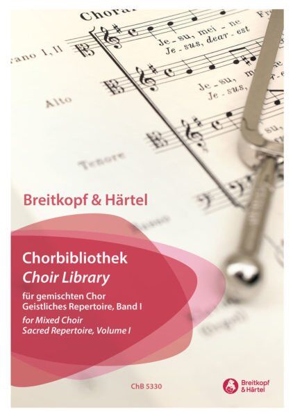 Choir Library for Mixed Choir Volume 2 SATB Choral Score, 324 Pages, Sacred Repertoire, Breitkopf & Härtel