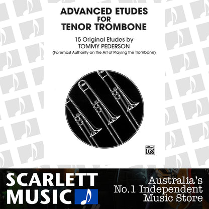 Advanced Etudes for Tenor Trombone Sheet Music — view 2