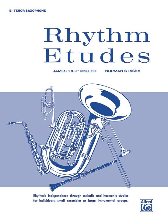 Rhythm Etudes B Flat Tenor Saxophone