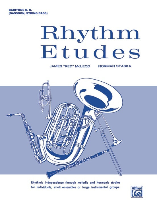 Rhythm Etudes Baritone Bc / Bassoon / String Bass