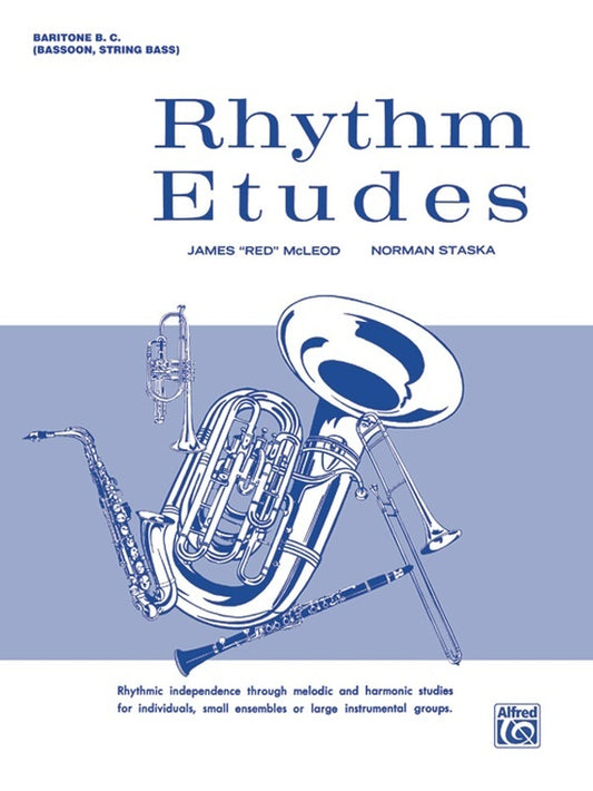 Rhythm Etudes Baritone Bc / Bassoon / String Bass