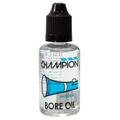 Champion Bore Oil 30ml for Wooden Instruments - Odourless, Long-lasting, Thin Nozzle Dispenser, Child Safety Cap, Made in the UK — view 2