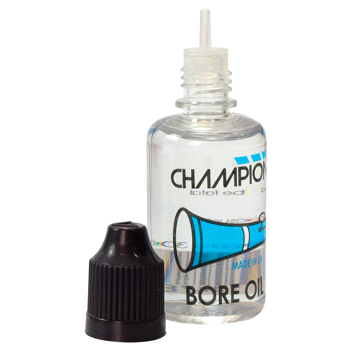 Champion Bore Oil 30ml for Wooden Instruments - Odourless, Long-lasting, Thin Nozzle Dispenser, Child Safety Cap, Made in the UK