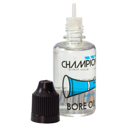 Champion Bore Oil 30ml for Wooden Instruments - Odourless, Long-lasting, Thin Nozzle Dispenser, Child Safety Cap, Made in the UK