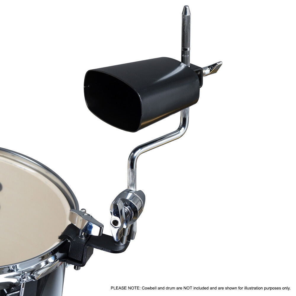 Maxtone Drum Mounted Cowbell Holder with 10.2mm Knurled Rod — view 2