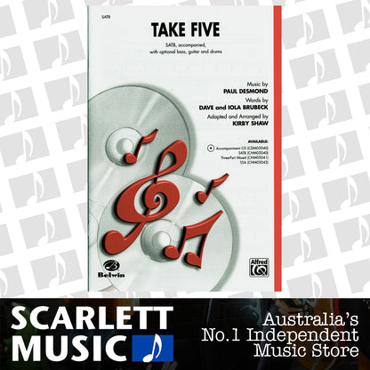Take Five SATB Arrangement by Kirby Shaw — view 2