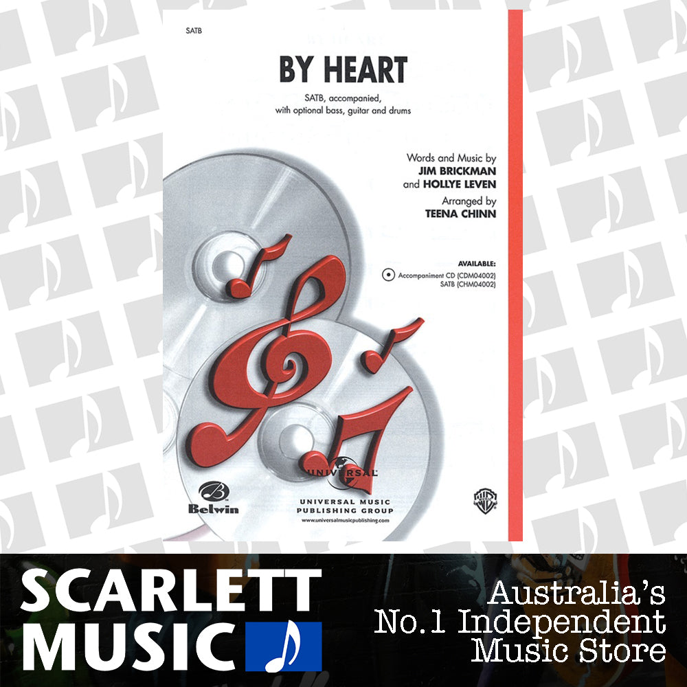 By Heart SATB Arrangement by Chinn — view 2