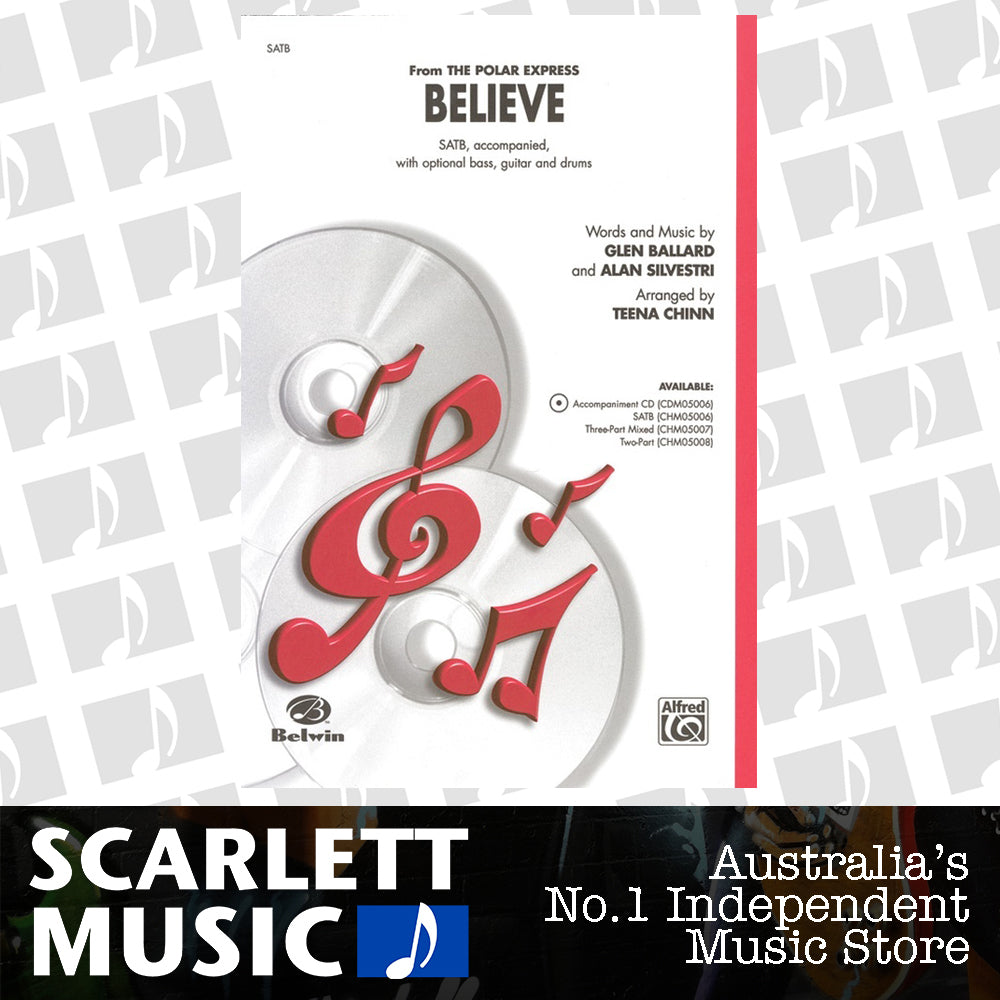 Believe from The Polar Express SATB Arrangement by Chinn — view 2