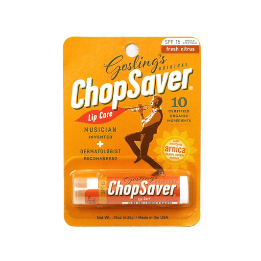 Goslings ChopSaver Lip Care Balm with SPF 15 Sunscreen - Natural Ingredients for Dry, Chapped Lips