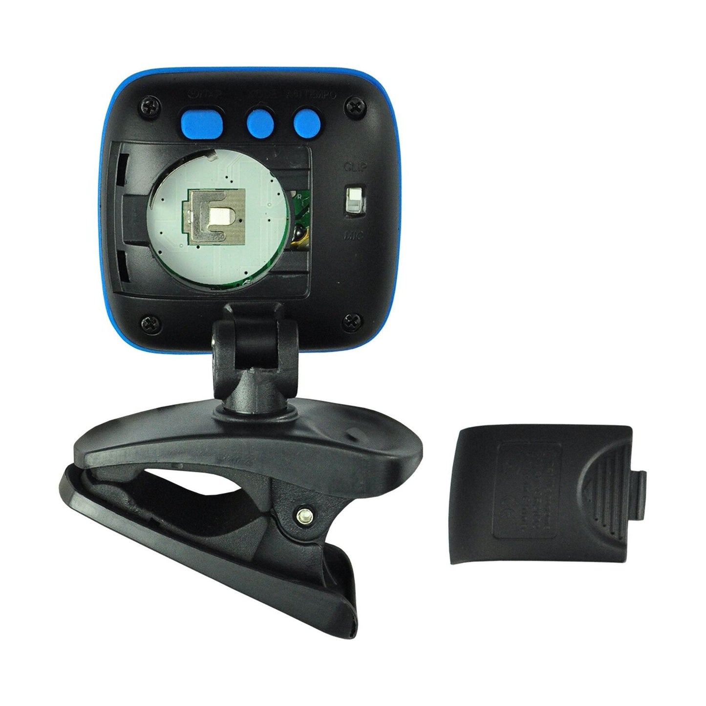 Crossfire CHT-03 Deluxe Clip-On Tuner and Metronome for Guitar, Bass, Ukulele, Violin — view 6