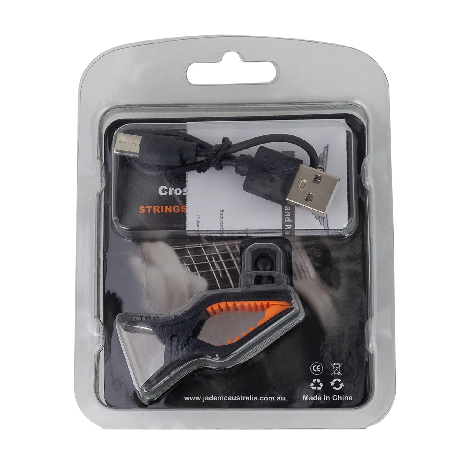 Crossfire CHT-RT30 Rechargeable Clip-On Tuner with High-Definition Display and 7 Tuning Modes — view 3