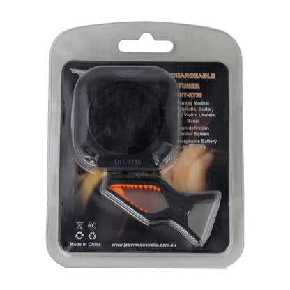 Crossfire CHT-RT30 Rechargeable Clip-On Tuner with High-Definition Display and 7 Tuning Modes — view 2
