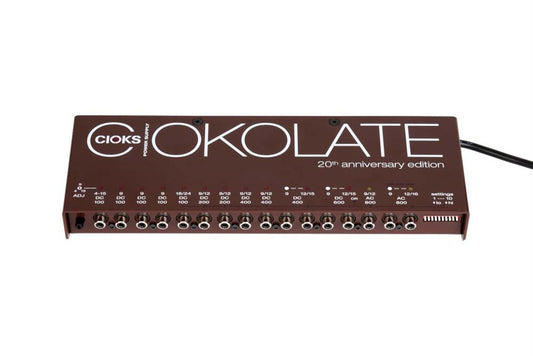 CIOKOLATE - 16 outlets in 12 isolated sections, DC and AC