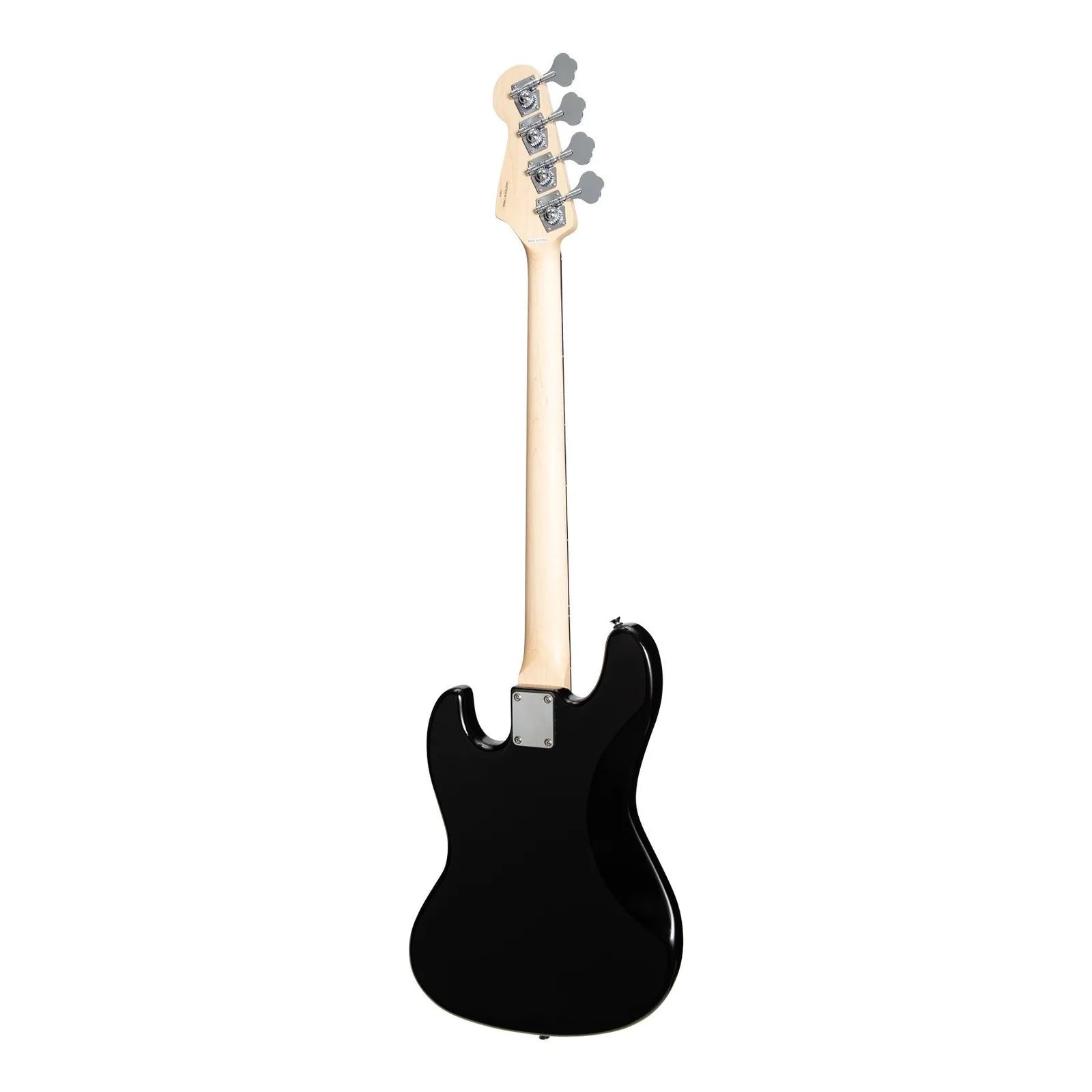 Casino CJB-21 J-Style Electric Bass Guitar Black with Gig Bag and Accessories — view 3