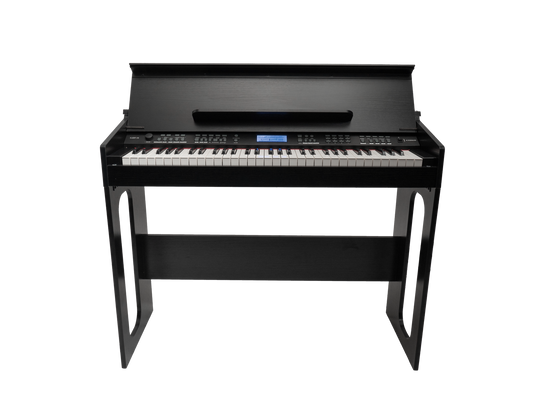 Crown CJDP 61-Key Touch Responsive Digital Piano with LCD Display and USB Functionality