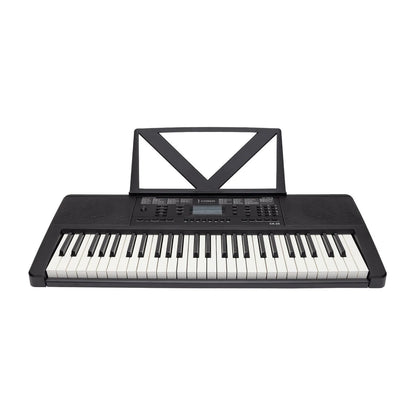 Crown CK-25 54-Key Multi-Function Electronic Portable Keyboard with LCD Display, 300 Voices, 300 Rhythms, and Music Training Features
