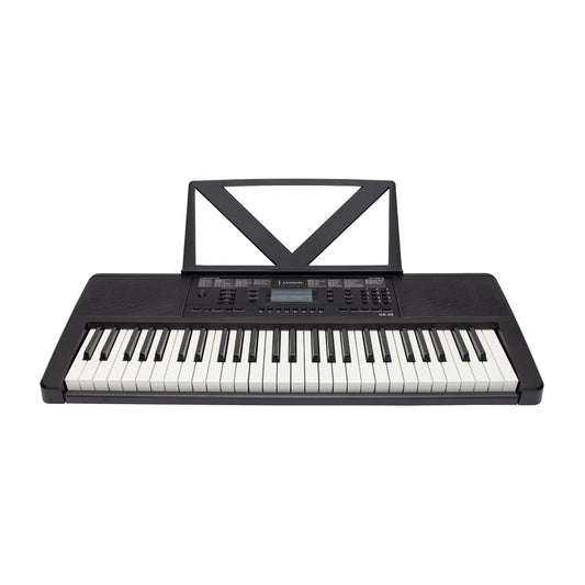 Crown CK-25 54-Key Multi-Function Electronic Portable Keyboard with LCD Display, 300 Voices, 300 Rhythms, and Music Training Features