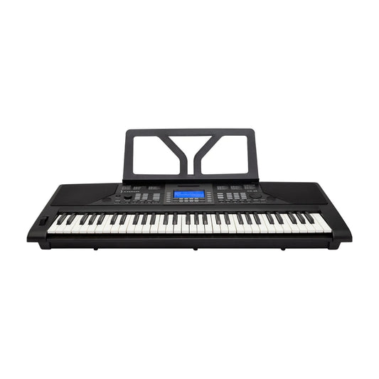 Crown CK-28 61-Key Touch Sensitive Portable Keyboard with USB and LCD Display