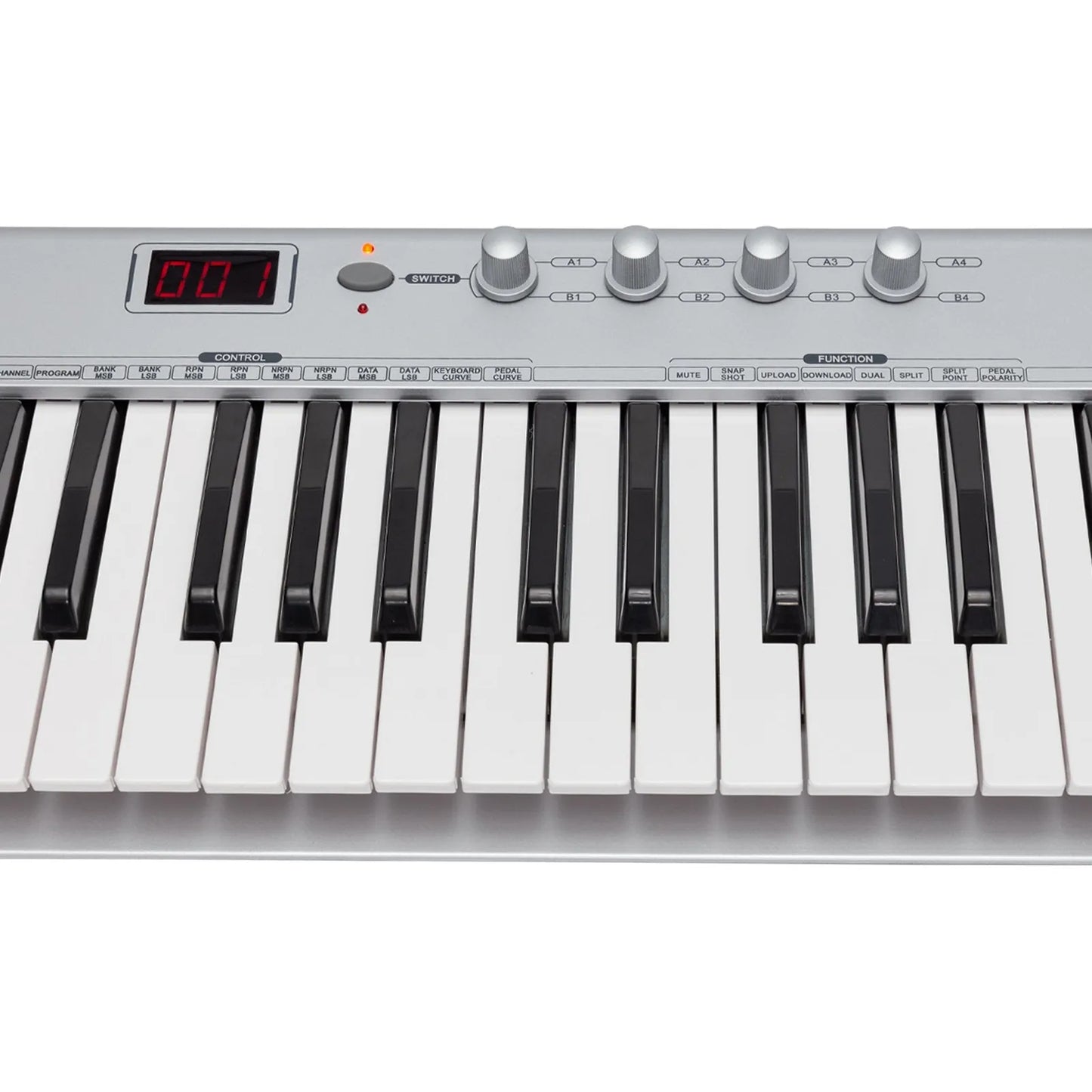 Crown CK-49 MIDI USB 49-Key Portable Keyboard Controller with Assignable Slider Pedal and Dual Sound Banks — view 2