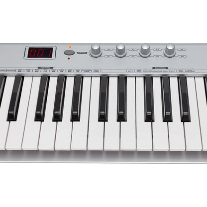 Crown CK-49 MIDI USB 49-Key Portable Keyboard Controller with Assignable Slider Pedal and Dual Sound Banks — view 2