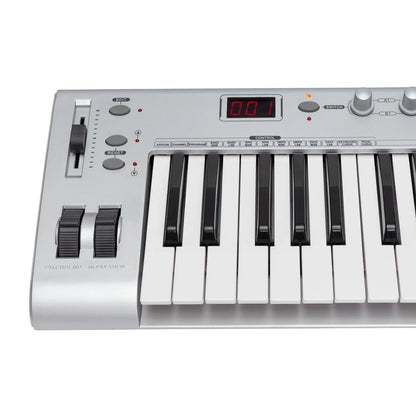 Crown CK-49 MIDI USB 49-Key Portable Keyboard Controller with Assignable Slider Pedal and Dual Sound Banks — view 3