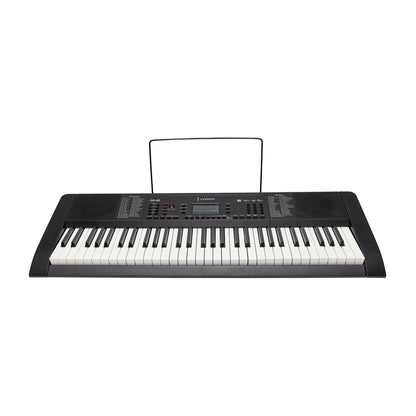 Crown CK-68 61-Key Touch Sensitive Portable Keyboard with MIDI, LCD Display, 300 Voices, 300 Rhythms, Teaching Functions, USB Compatibility