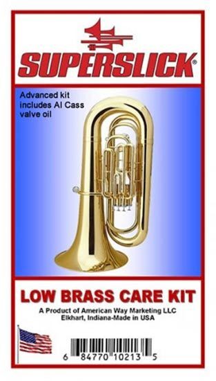 Superslick Advanced Low Brass Care Kit for Baritone Horn and Euphonium