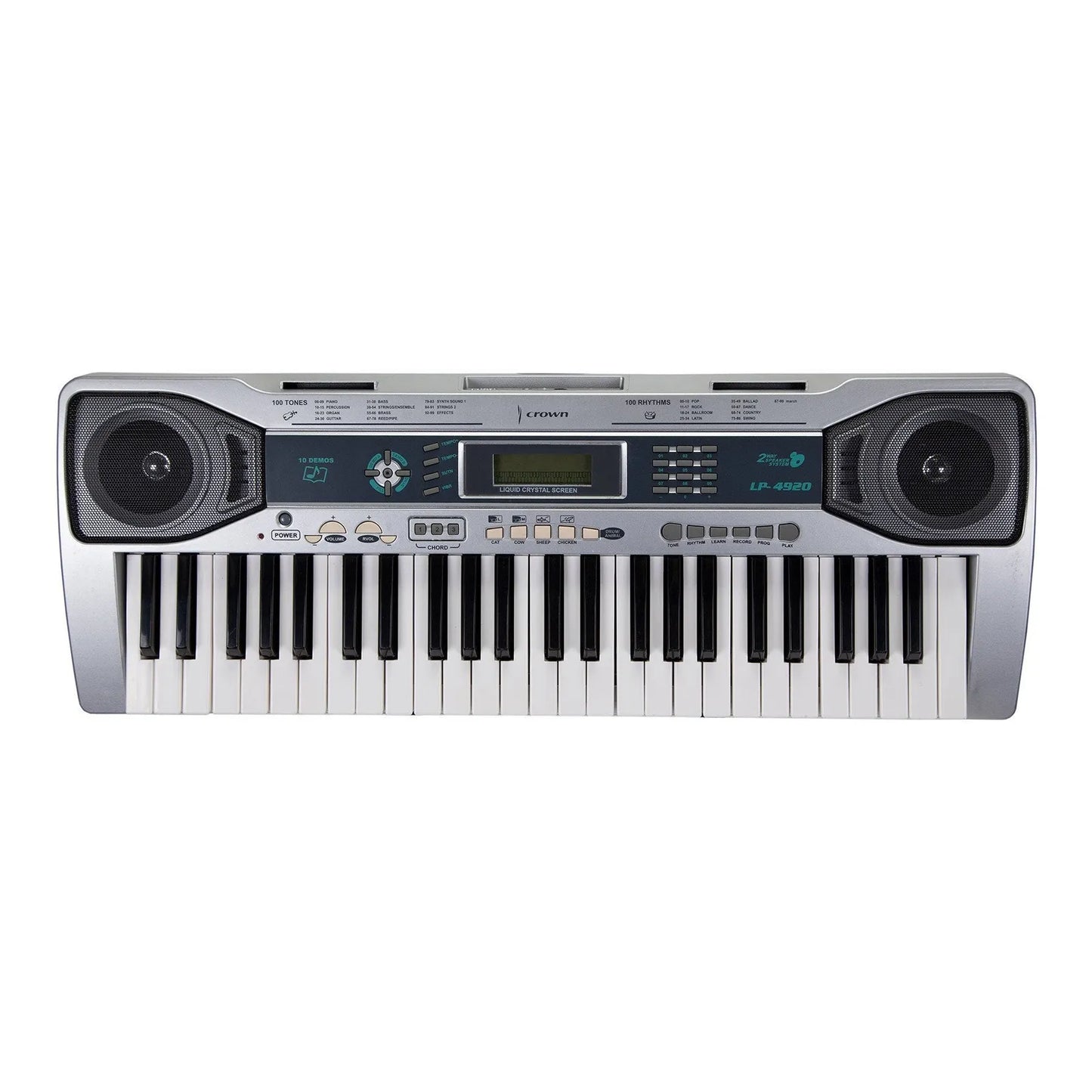 Crown CK49-22D 49-Key Portable Electronic Keyboard with Teaching Function — view 2