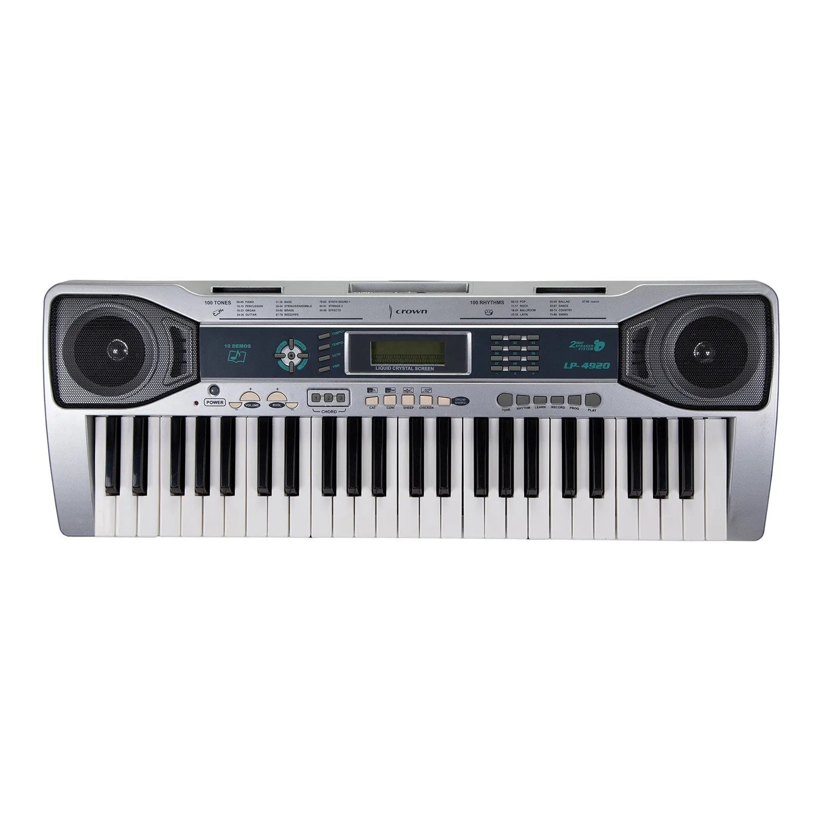 Crown CK49-22D 49-Key Portable Electronic Keyboard with Teaching Function — view 2