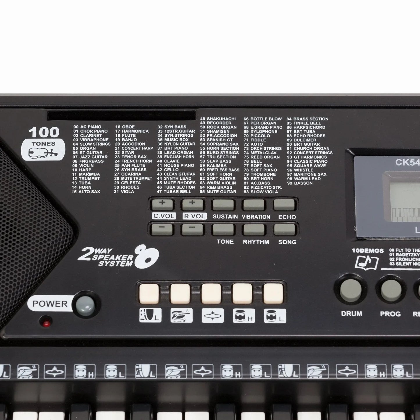 Crown CK54-100RT 54-Key Portable Electronic Keyboard with Teaching Functions — view 3