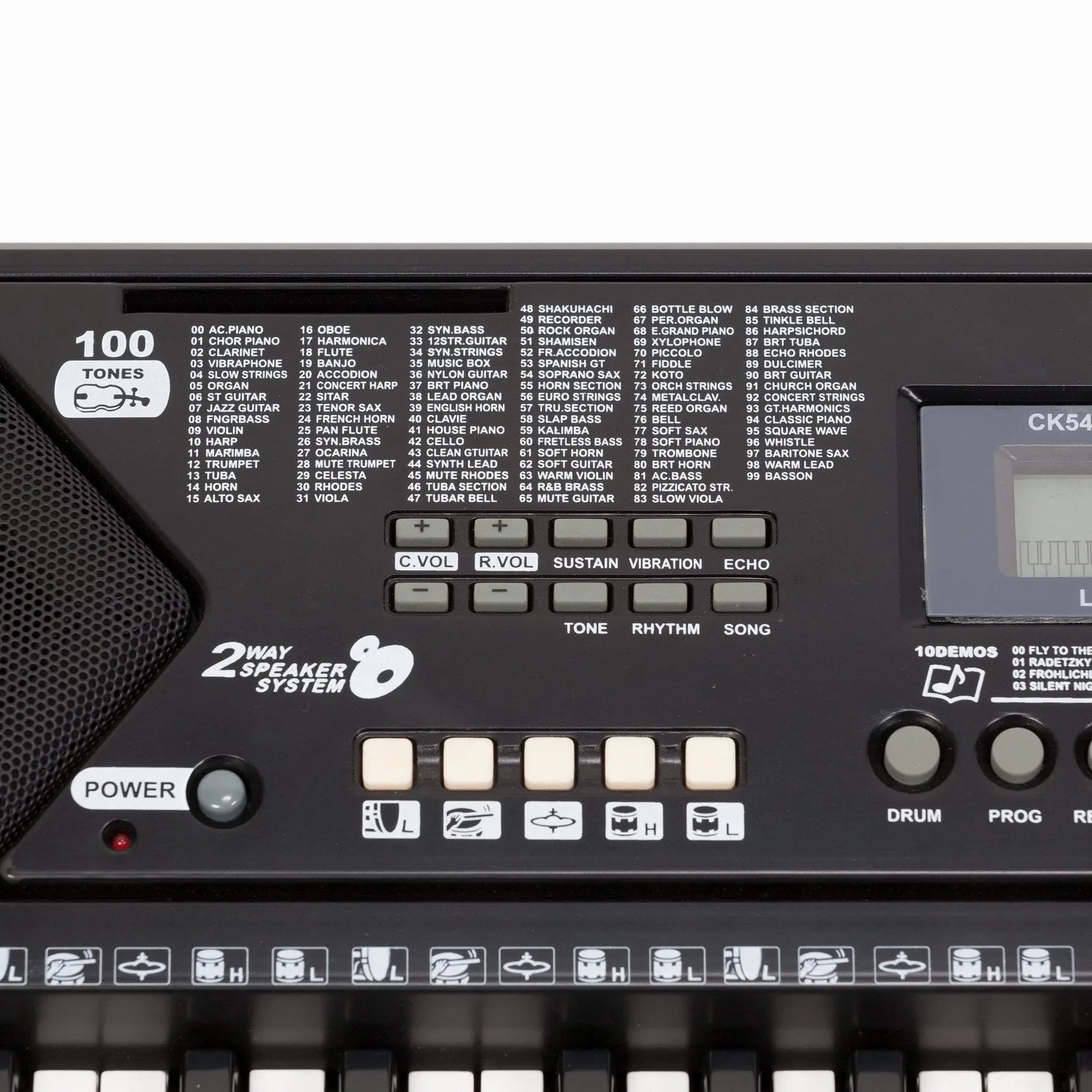 Crown CK54-100RT 54-Key Portable Electronic Keyboard with Teaching Functions — view 3