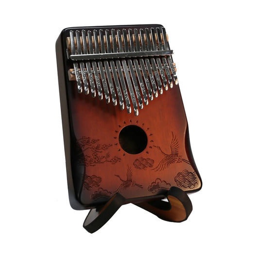 CEGA 17-Key Kalimba CKA01-GC-NP with Case - Brownburst